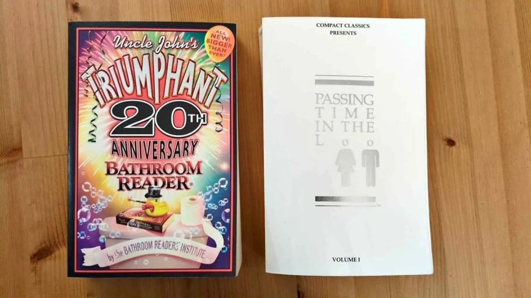 Funny bathroom reader books