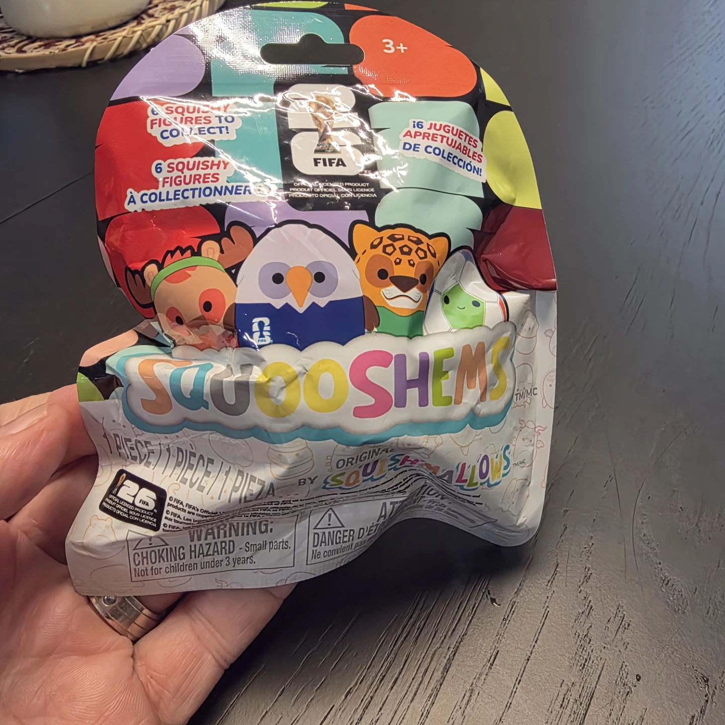 Squishmallows Squooshems FIFA Toy 3 for $15 - photo 2