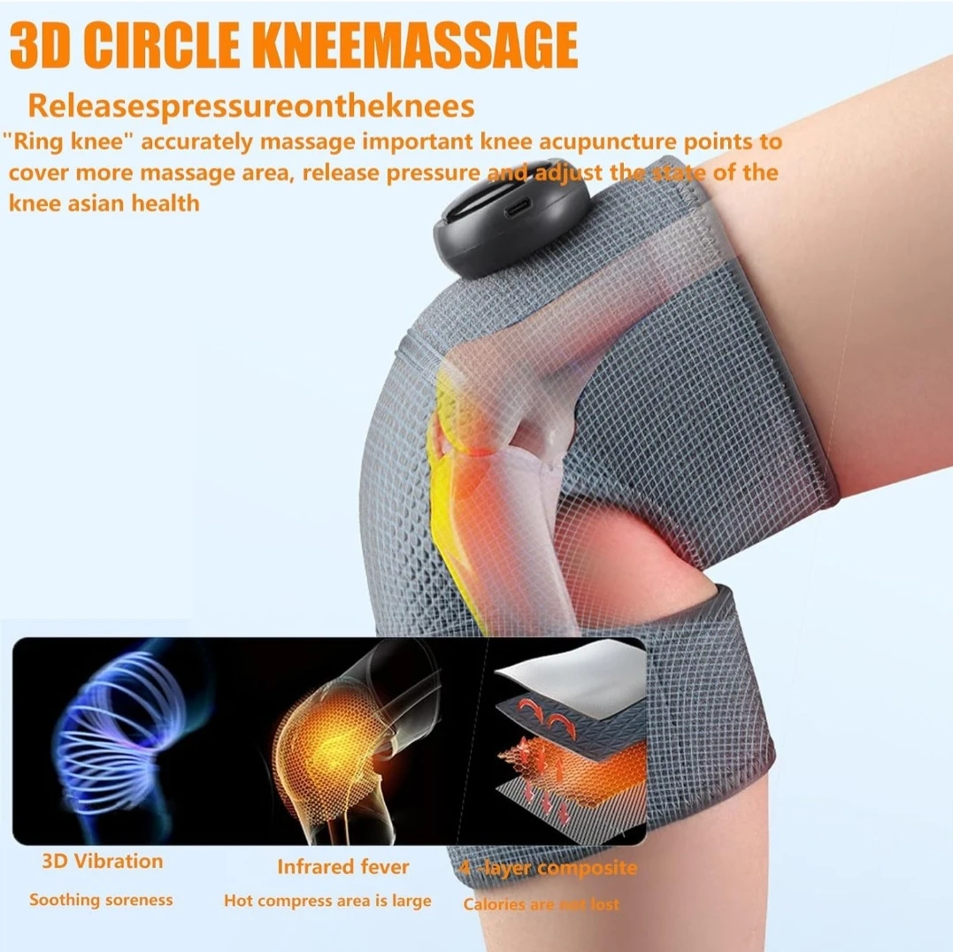 Knee Massager with Heat and Vibration - photo 4
