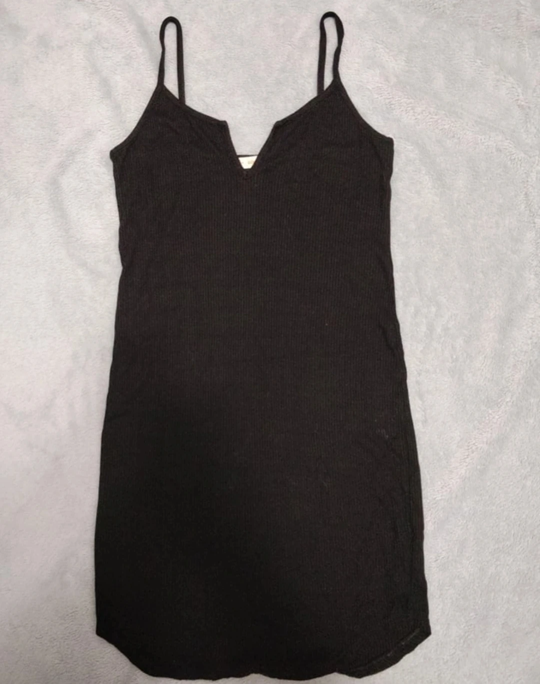 TNA Golden Black Dress