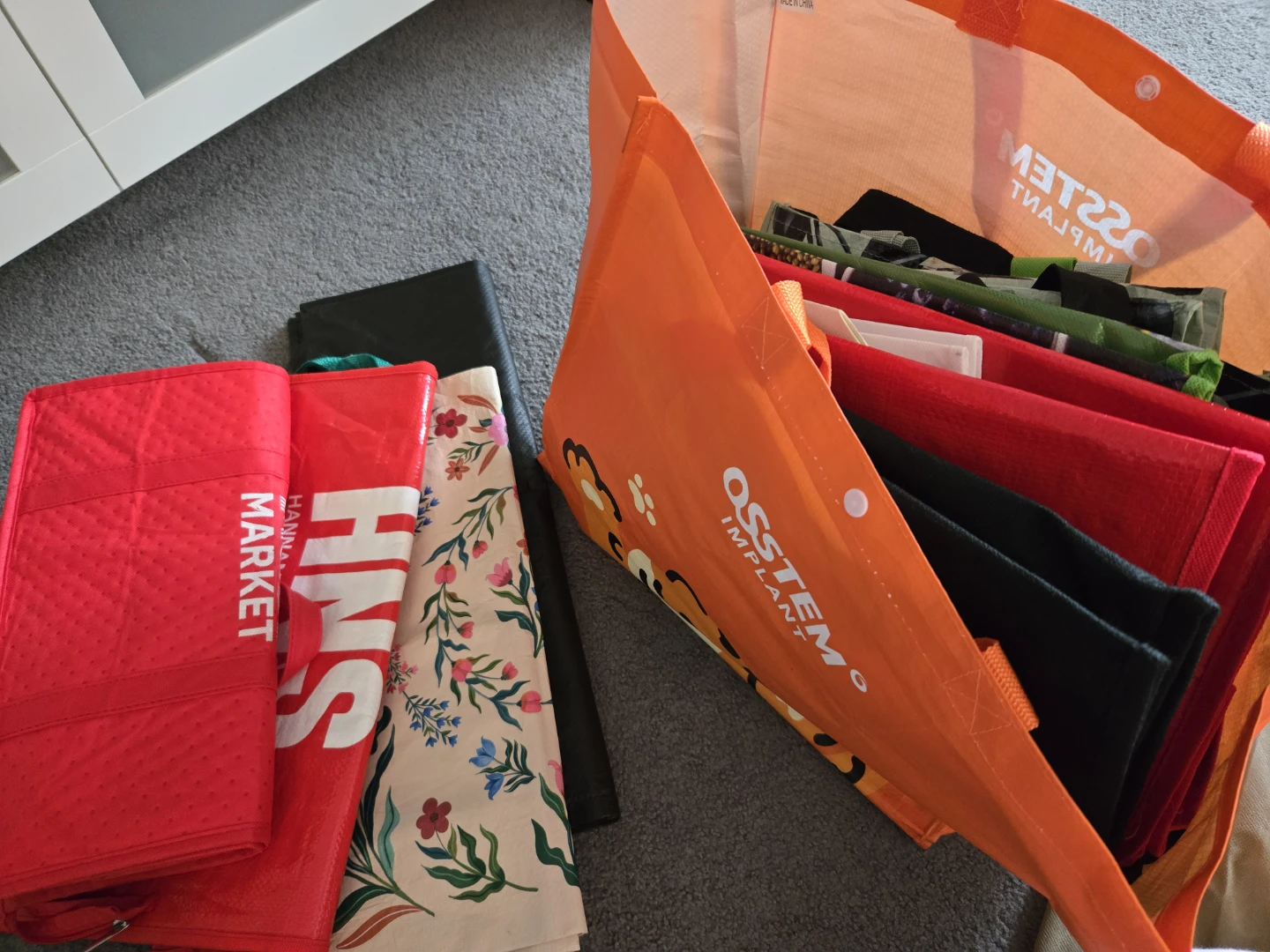 Assorted Reusable Shopping Bags