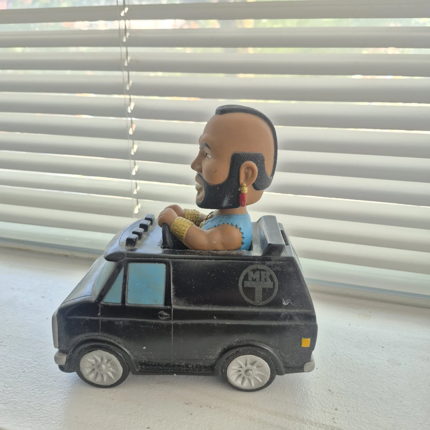 Vintage Mr. T Bobblehead Van Toy - photo 2