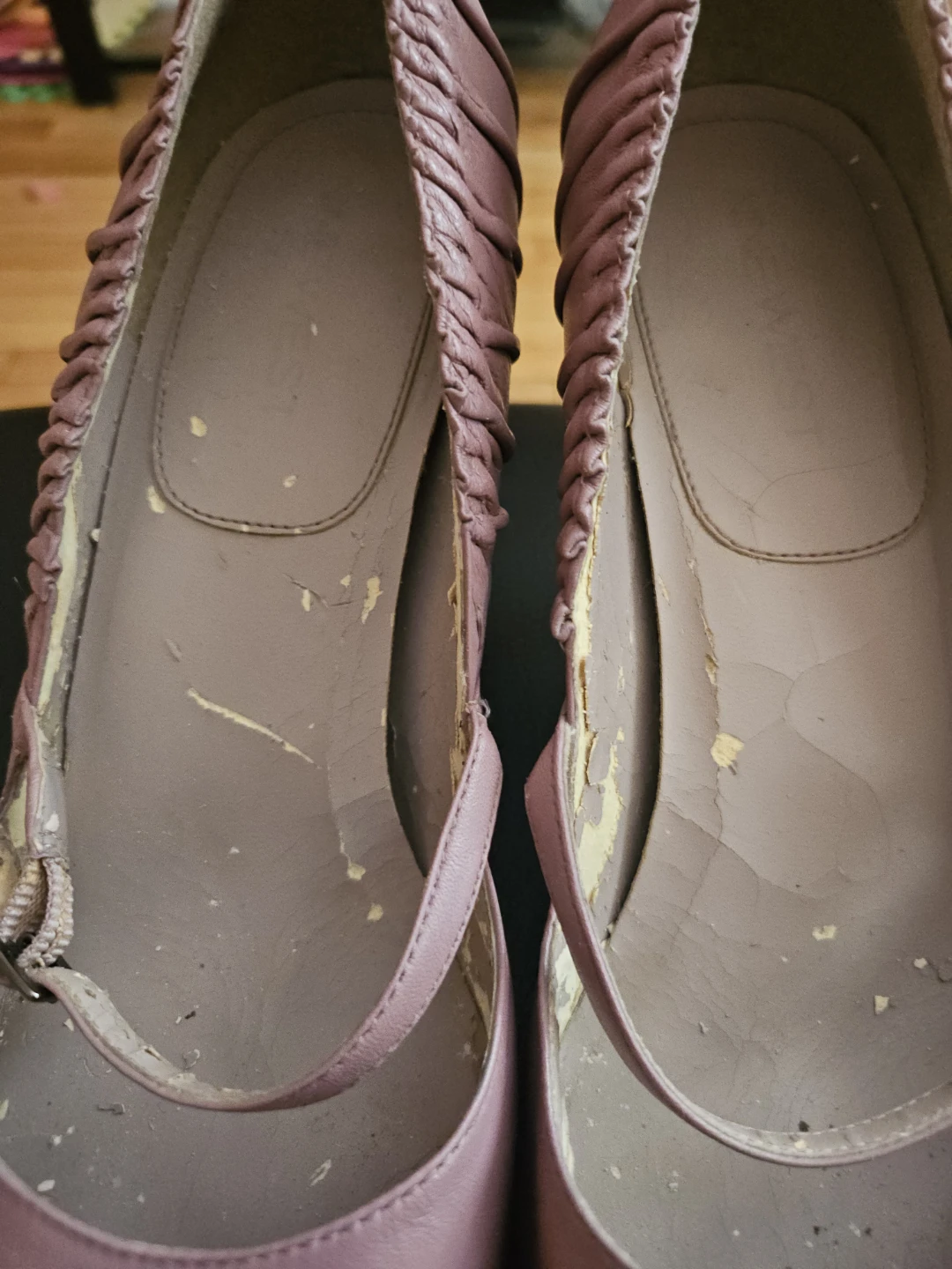 Pink Leather Kitten Heel Pumps - photo 2