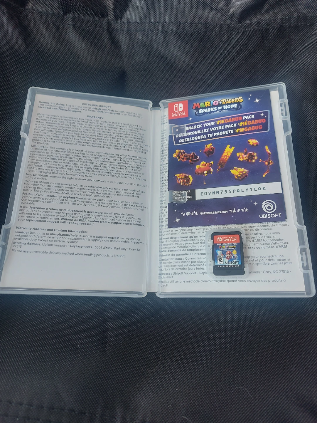 Nintendo Switch Mario + Rabbids Sparks of Hope Game - photo 2
