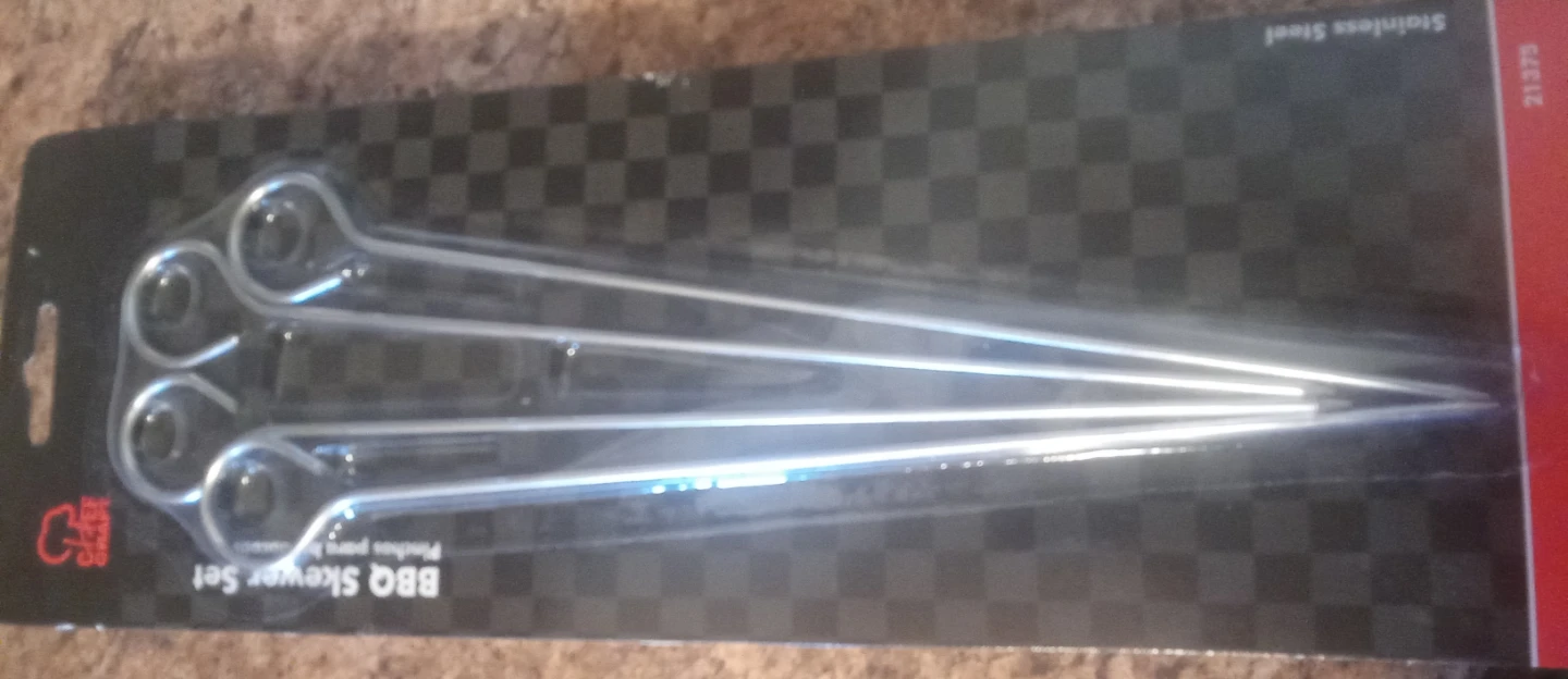 Stainless Steel BBQ Skewer Set