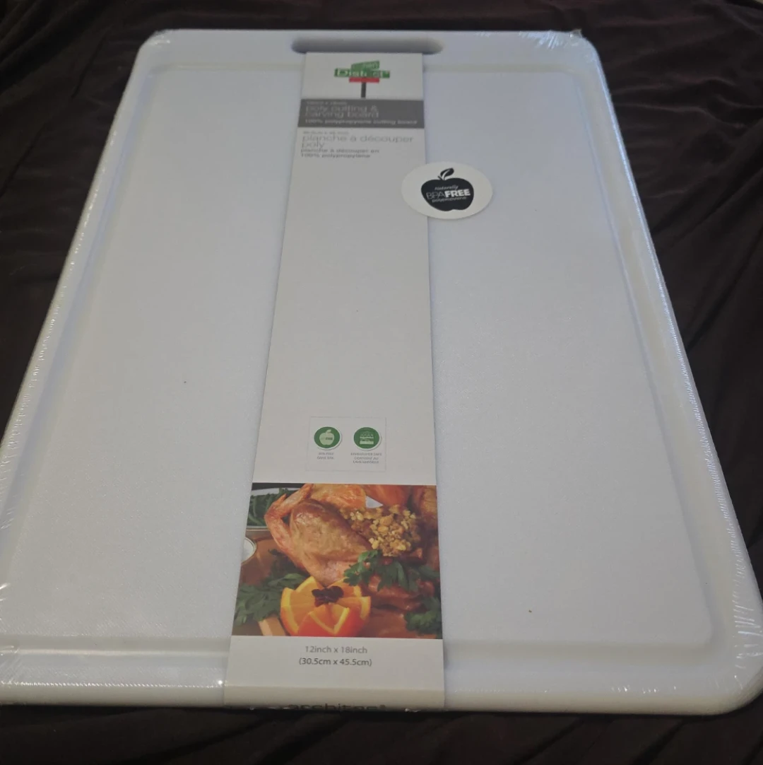 New  large Kitchen District Poly Cutting & Carving Board
