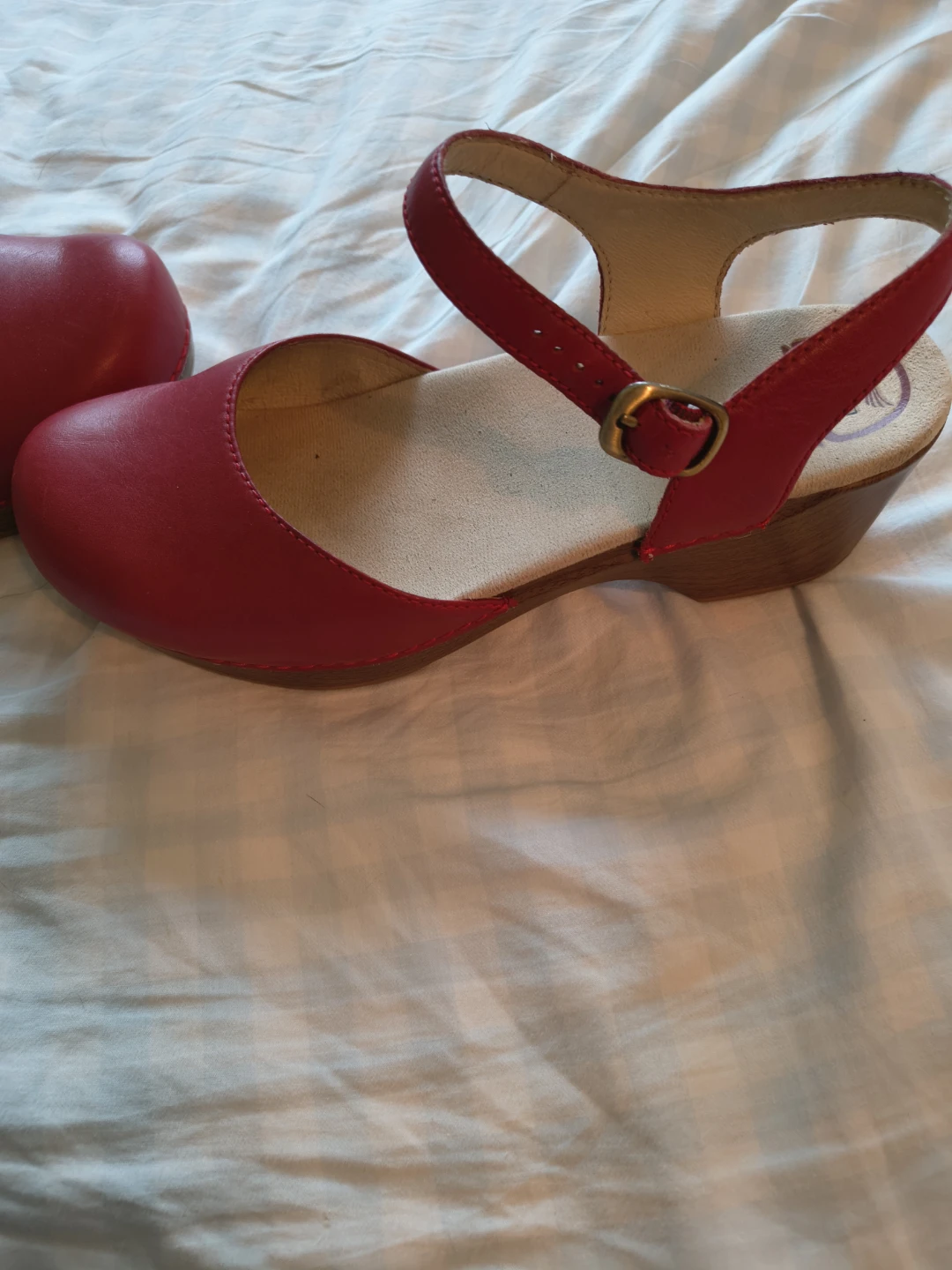 Dansko  Red Leather Mary Janes - photo 4