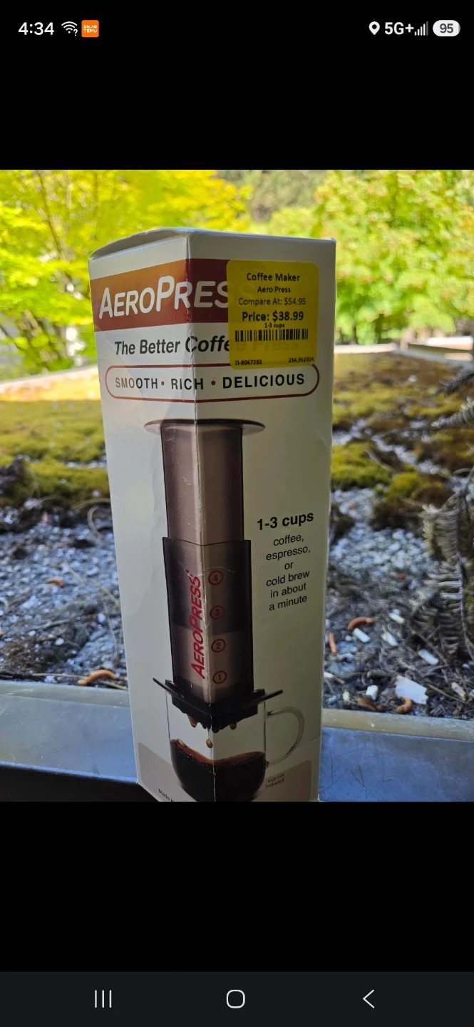 AeroPress Coffee Maker
