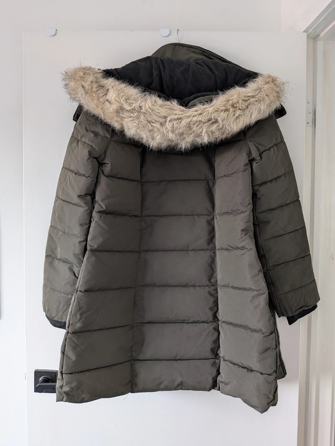 NOIZE Women's Puffer Coat - Olive Green - photo 3
