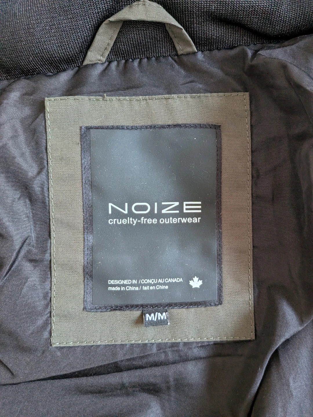 NOIZE Women's Puffer Coat - Olive Green - photo 4