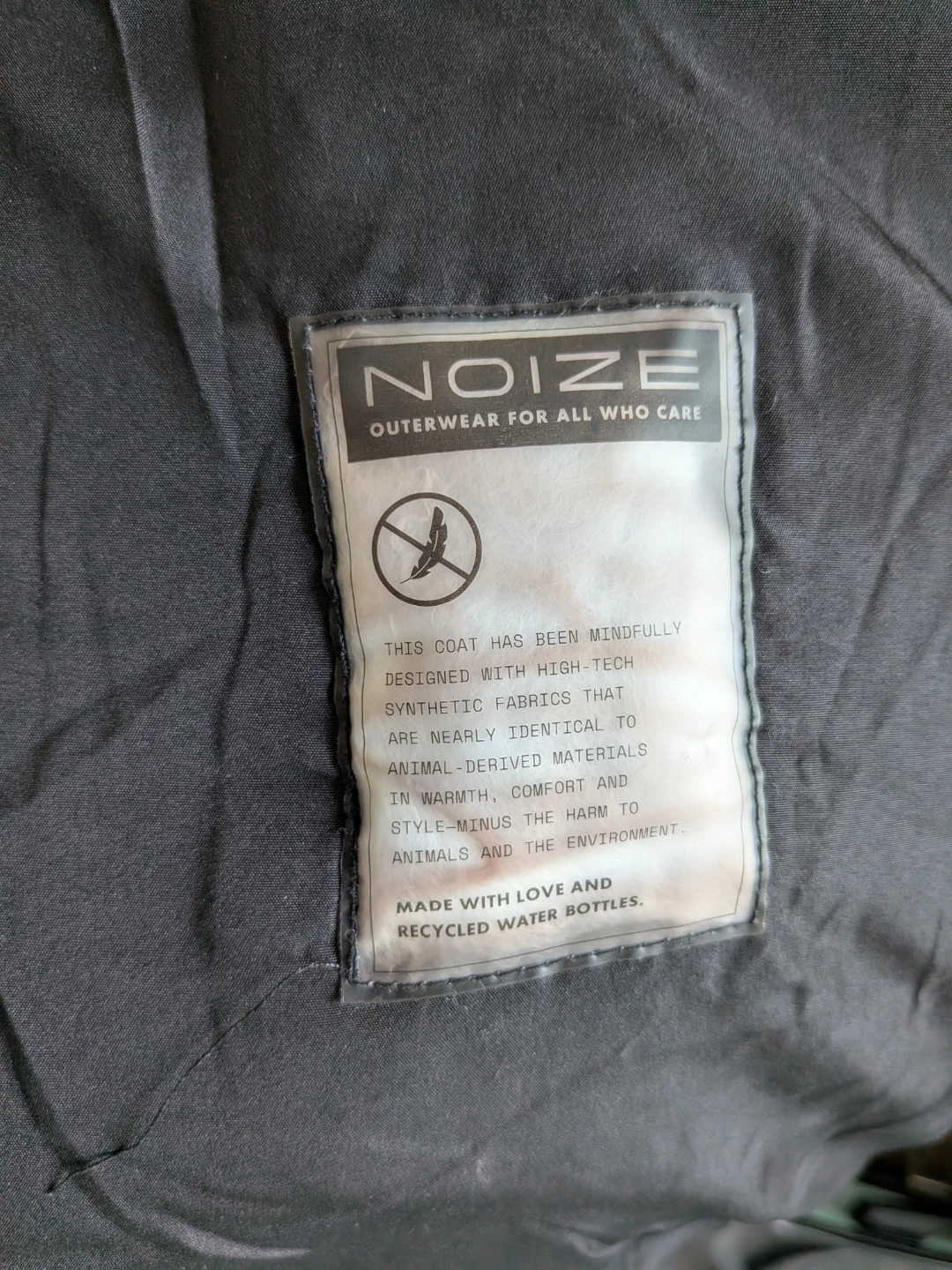 NOIZE Women's Puffer Coat - Olive Green - photo 5