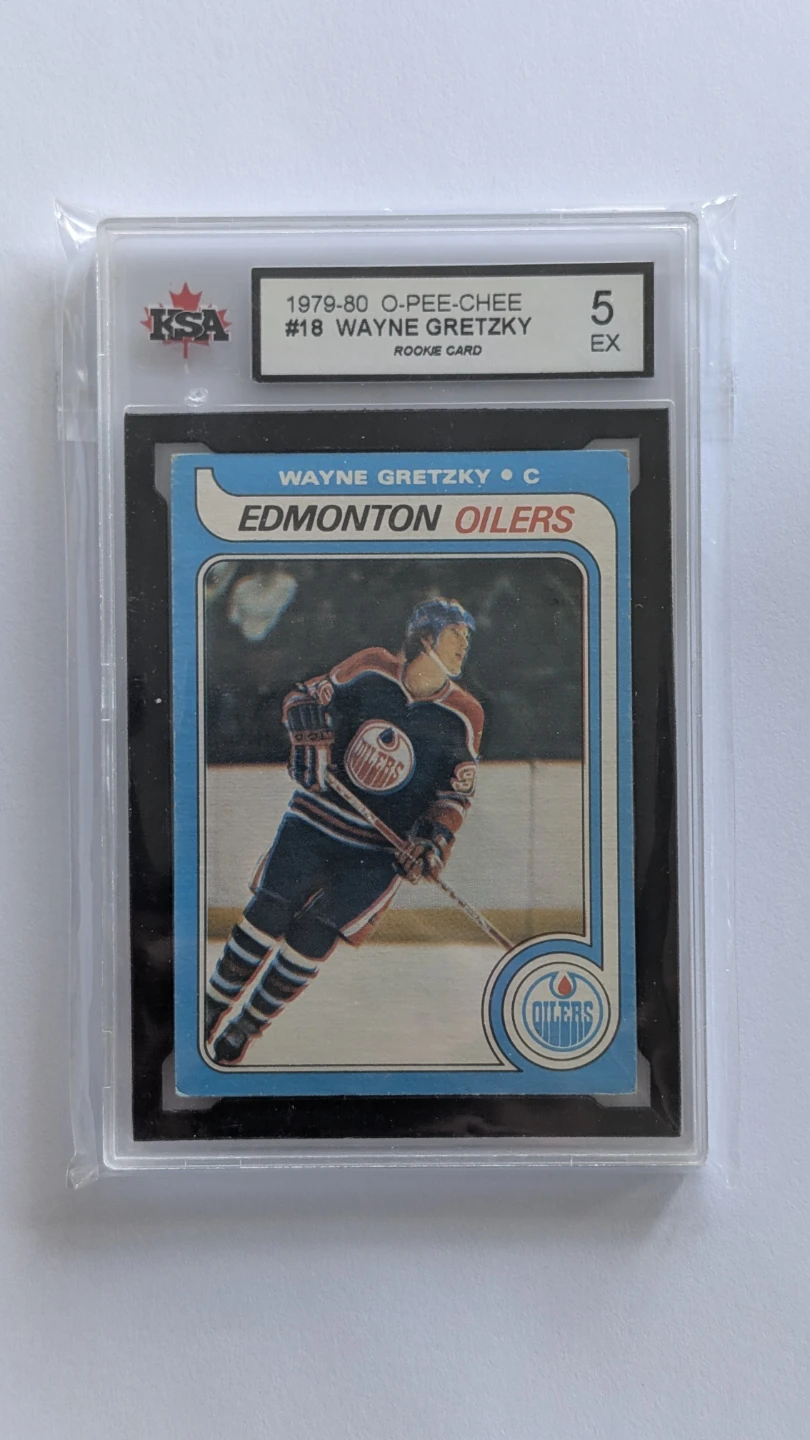 1979-80 Wayne Gretzky Rookie Card KSA 5
