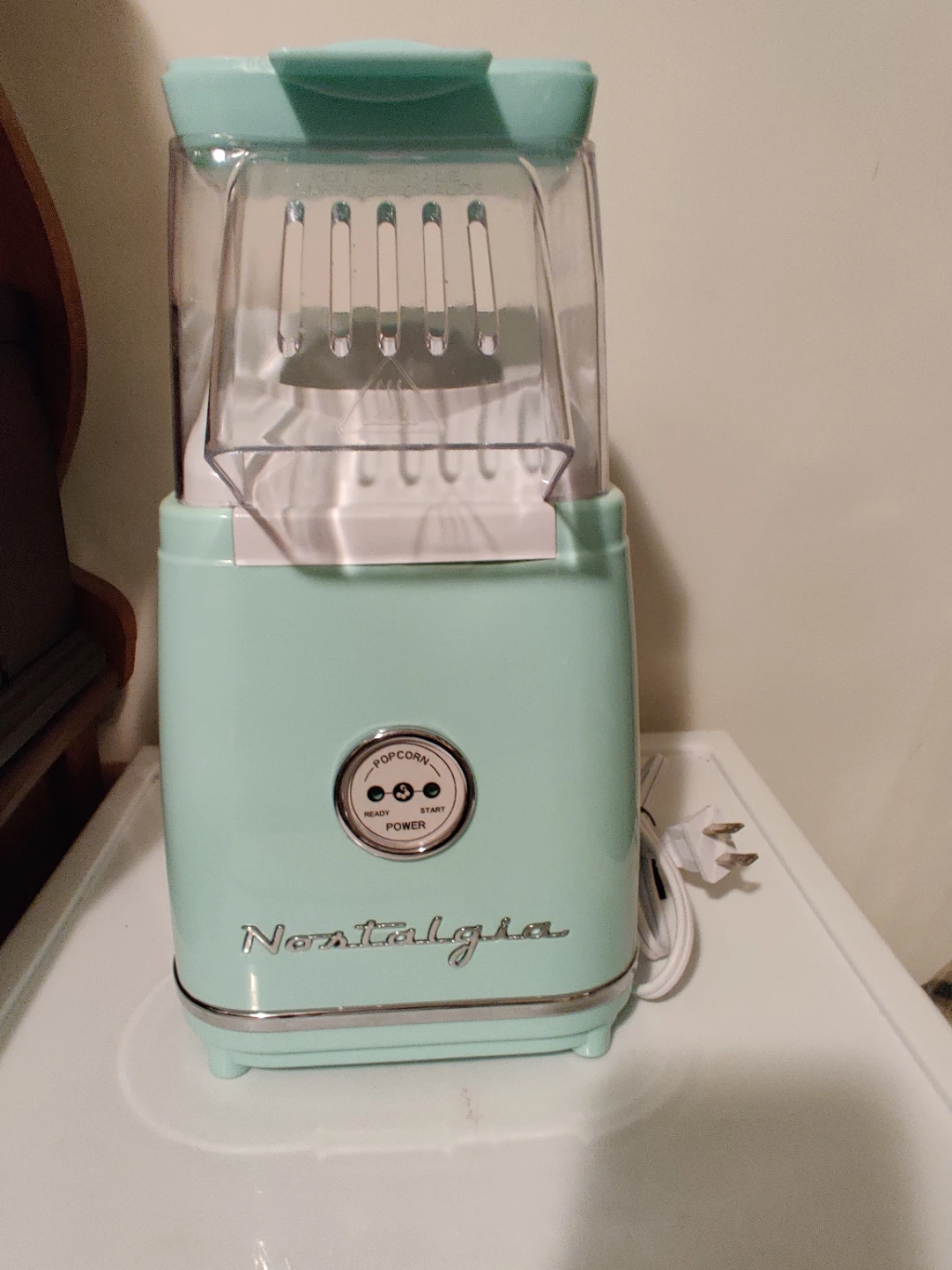BNIB Nostalgia Retro Hot Air Popcorn Popper