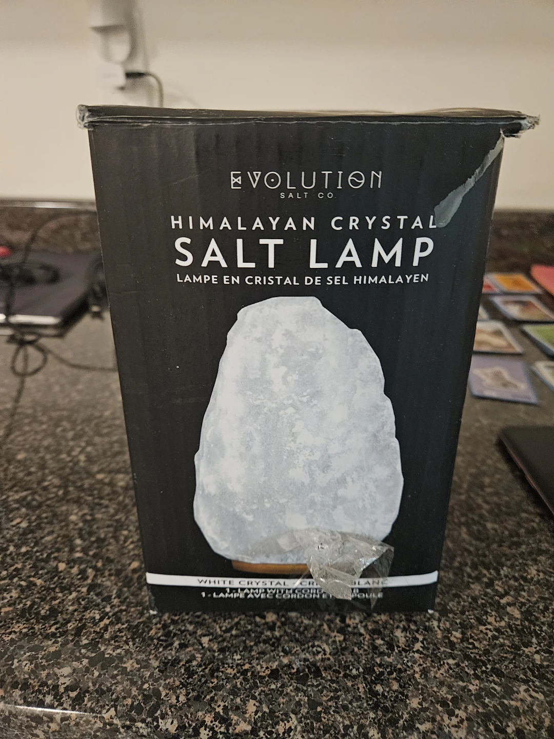 Evolution Salt Co. Himalayan Crystal Salt Lamp