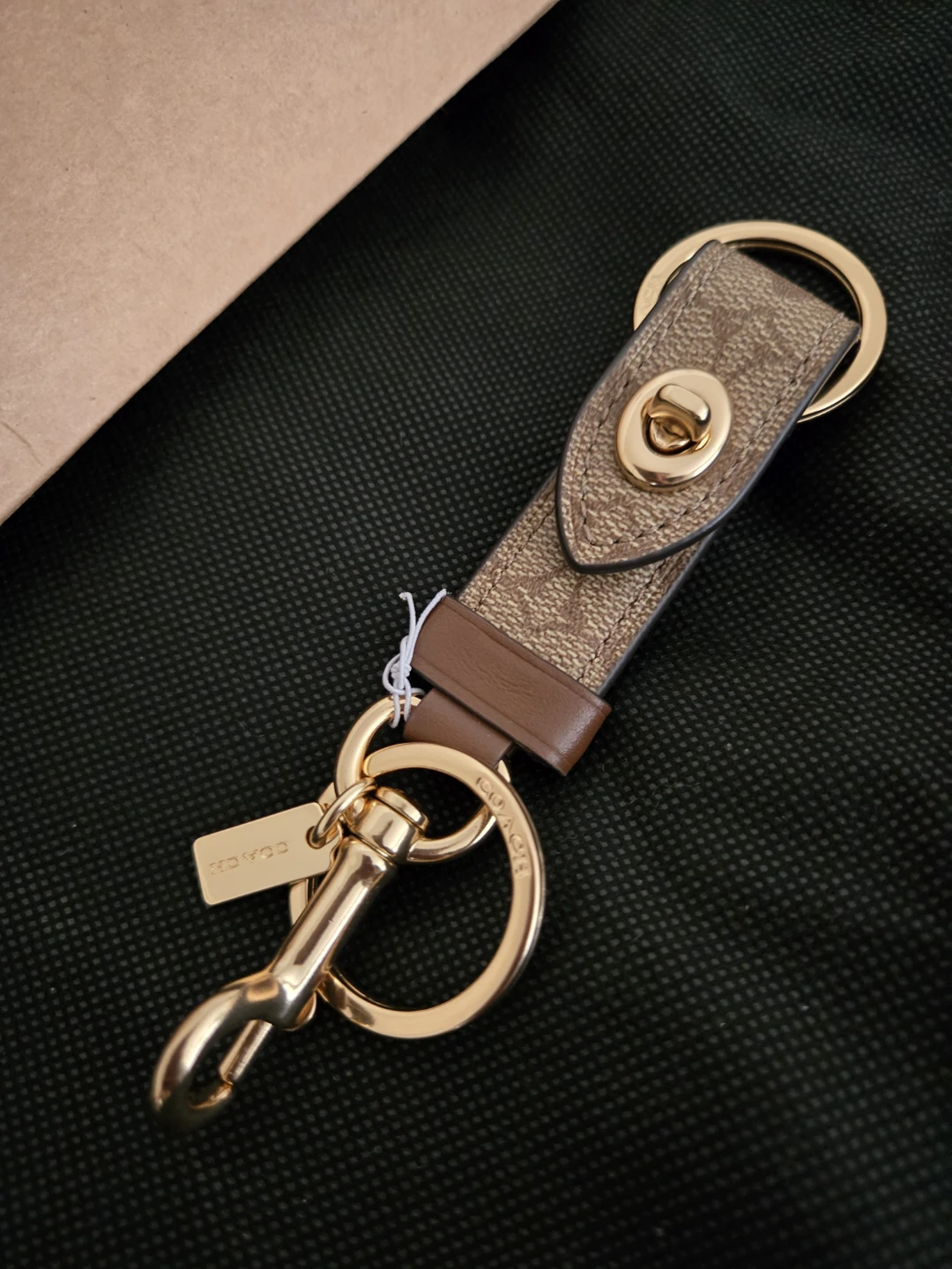 Coach Signature C Keychain