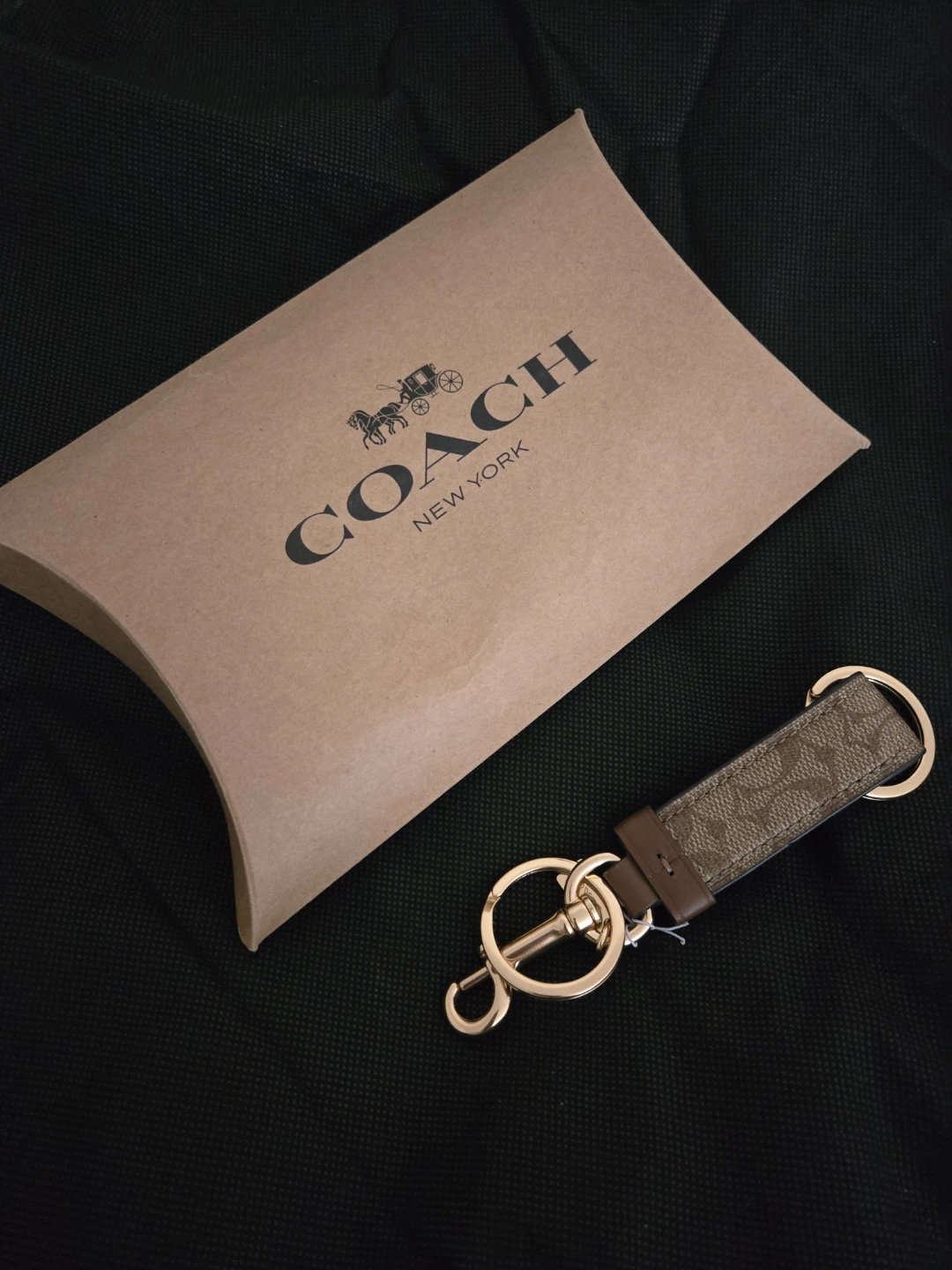 Coach Signature C Keychain - photo 2