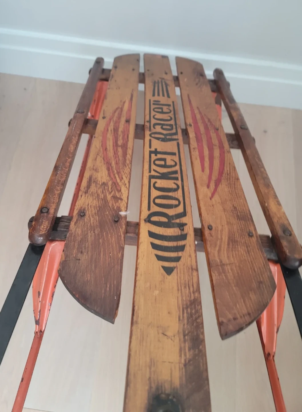 Vintage Rocket Racer Sled