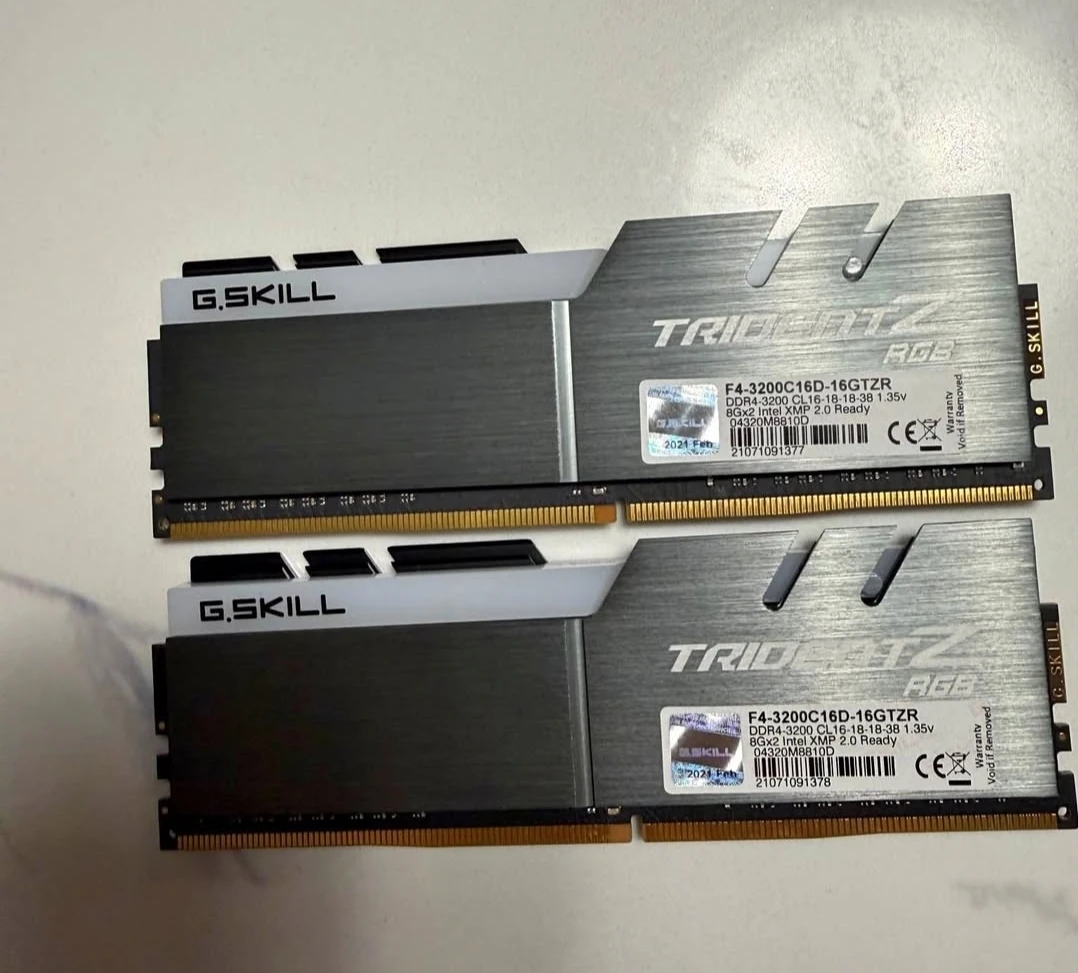 G.Skill Trident Z RGB DDR4 RAM 16GB (2x8GB) 3200MHz CL16