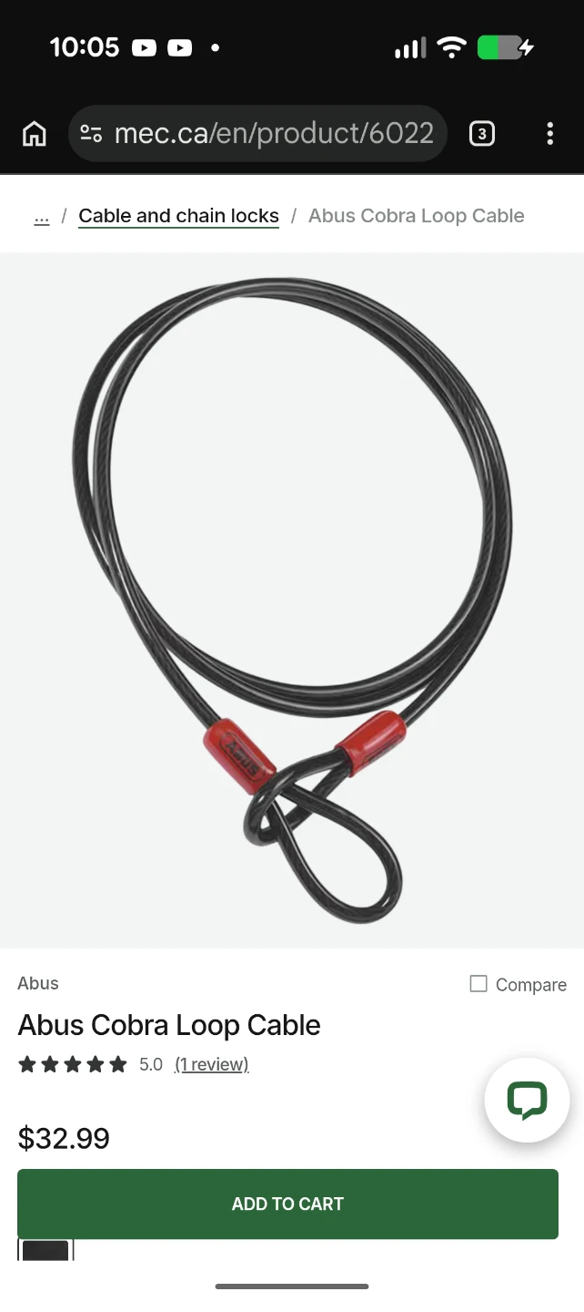 ABUS Cable Lock - photo 3