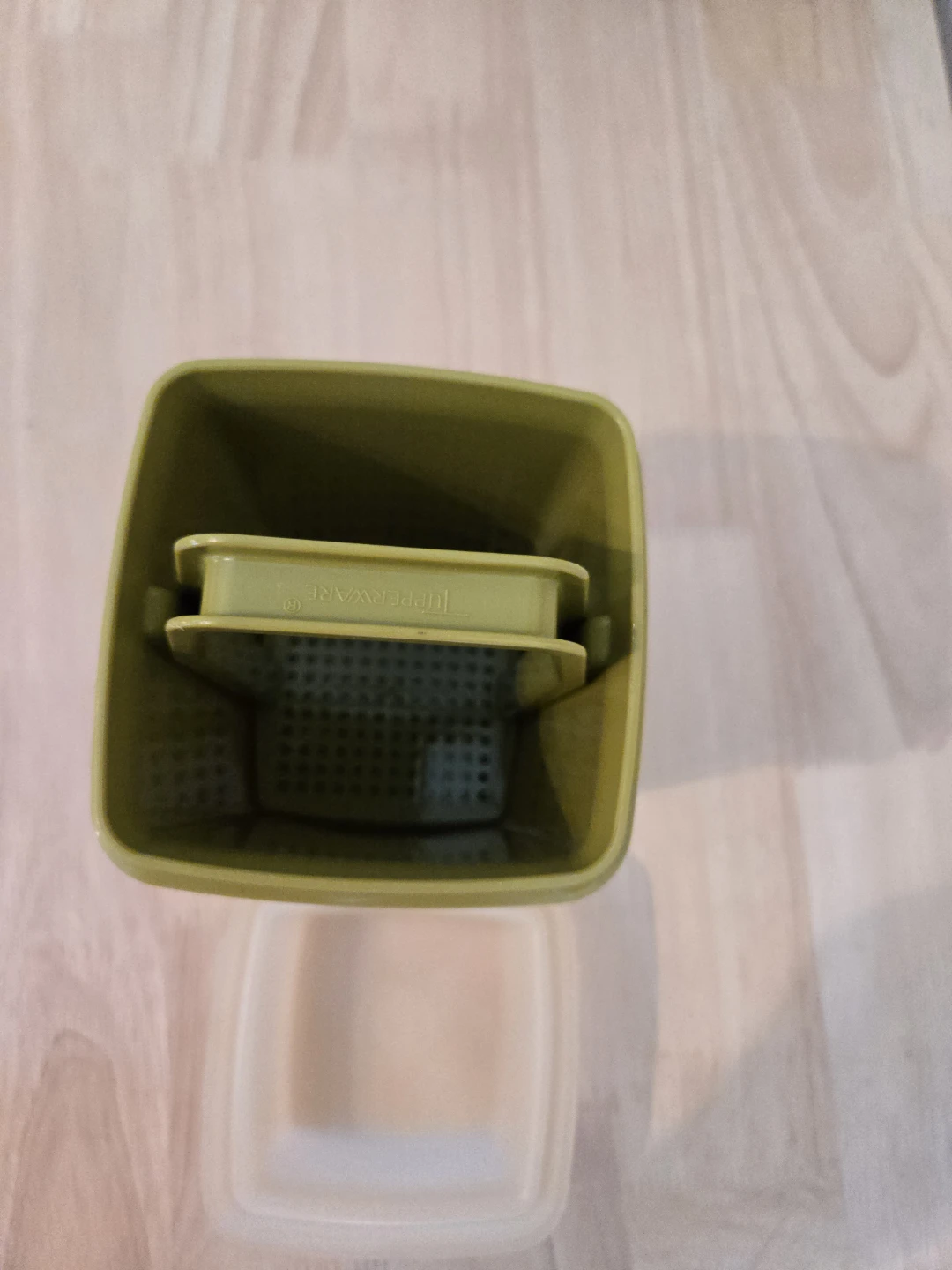 Vintage Pick a Deli Olive/Pickle Tupperware - photo 4
