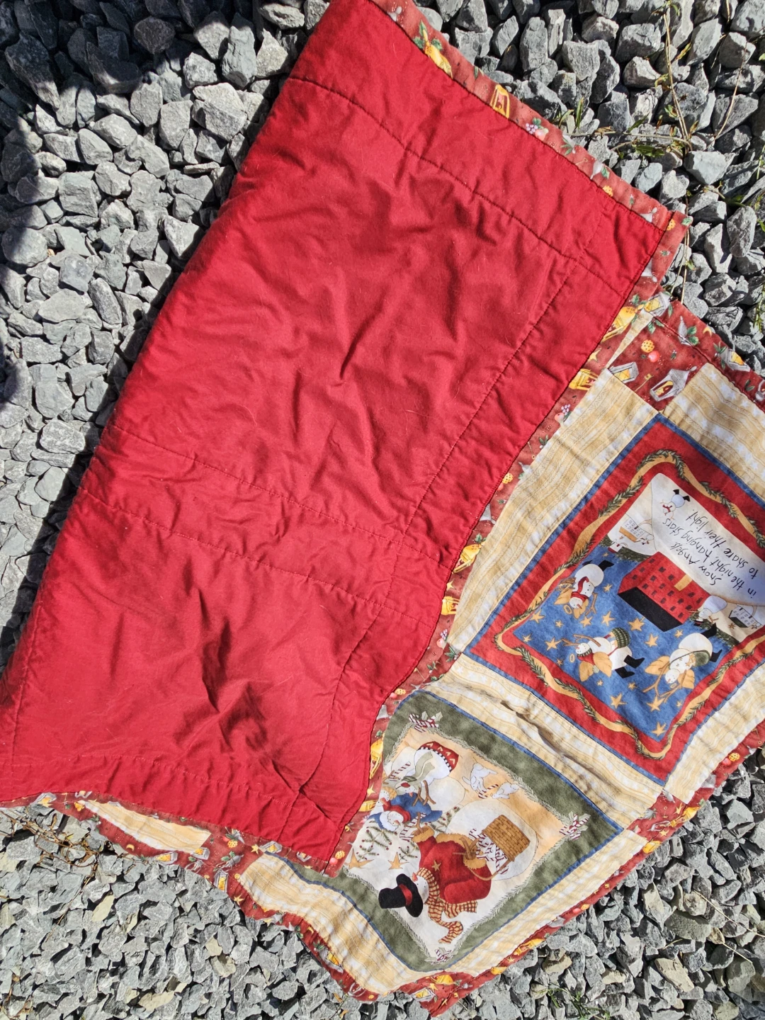 Handmade Christmas Quilt - photo 2