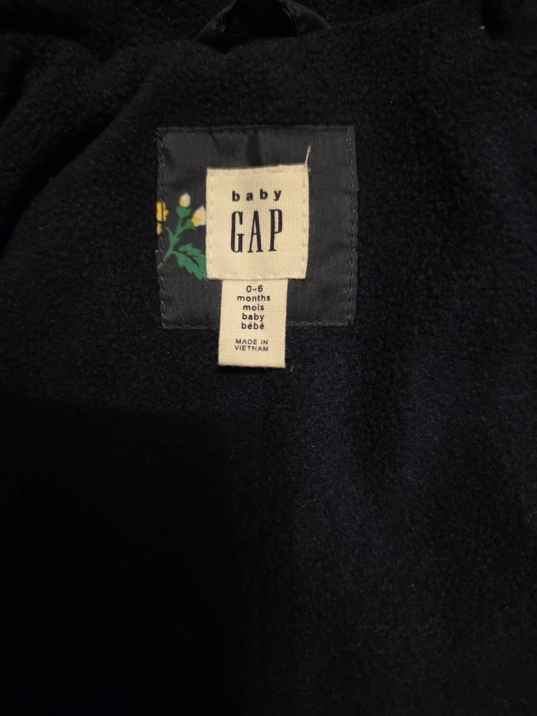 Baby GAP Winter Snowsuit/Bunting Suit 0–6 Months – Like New - photo 2