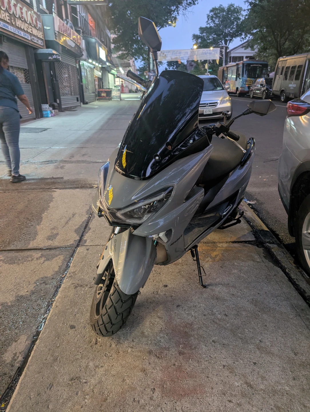 Eagle 200 Scooter - Gray - photo 2