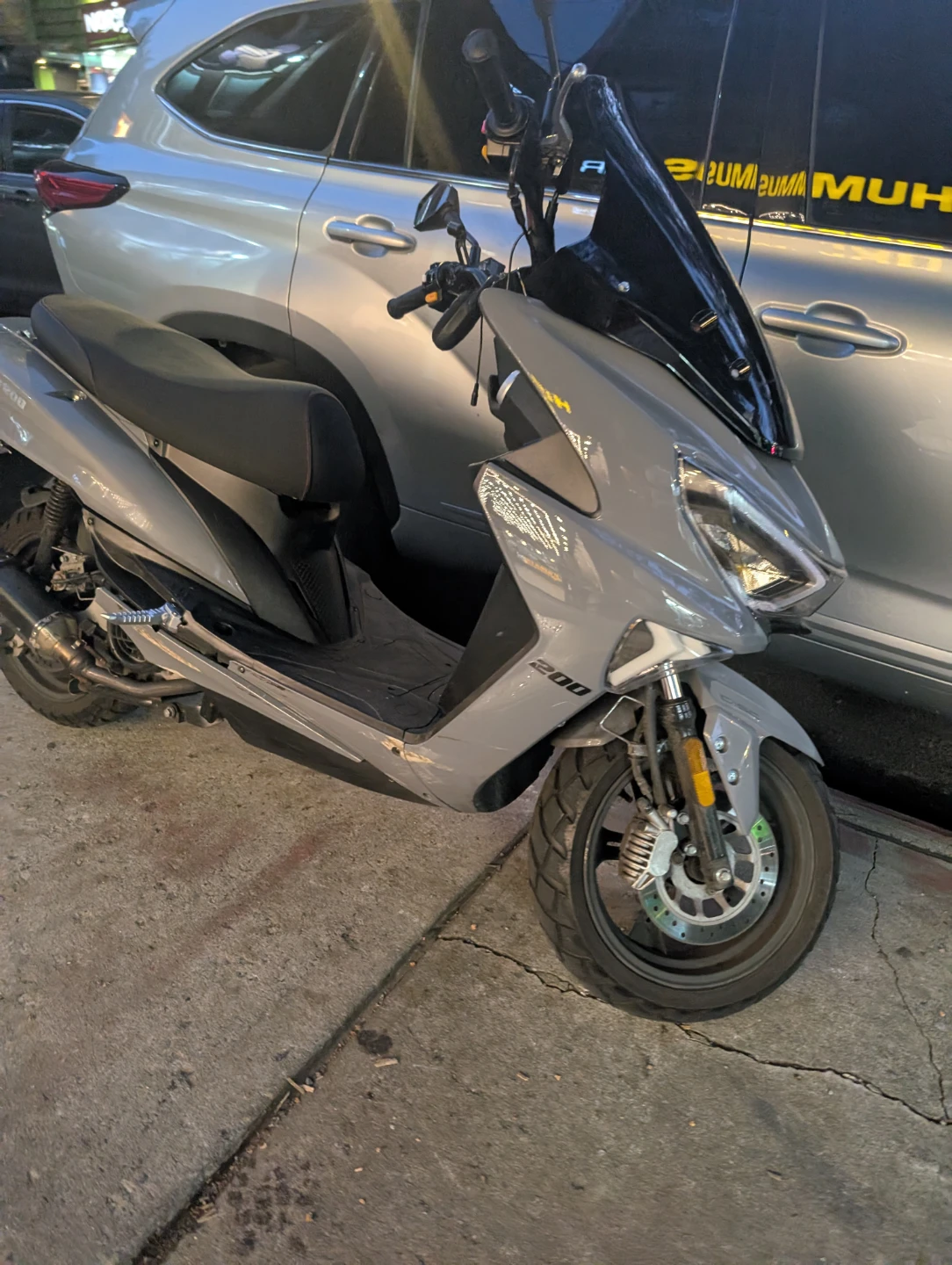 Eagle 200 Scooter - Gray - photo 4