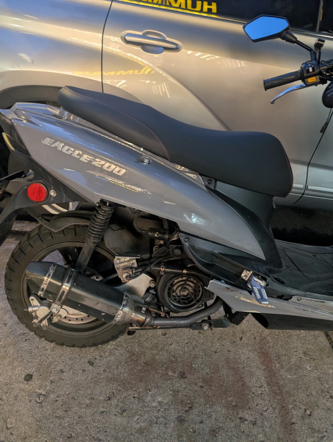 Eagle 200 Scooter - Gray - photo 5
