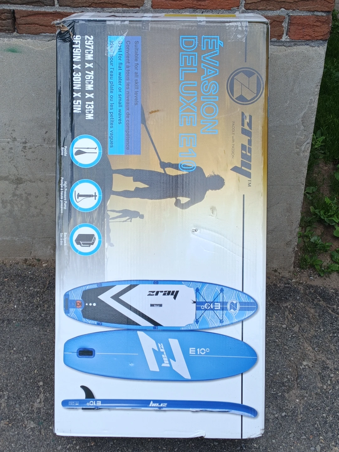 ZRAY Evasion Deluxe E10 Stand Up Paddle Board - photo 2