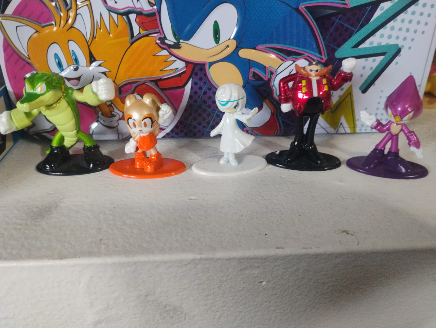 Sonic two inch die cast figurines
