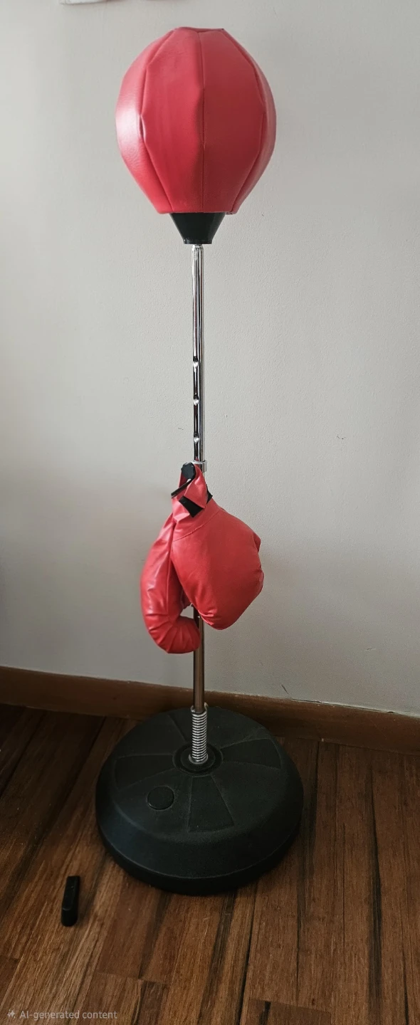Kids Punching Bag with Gloves - photo 2