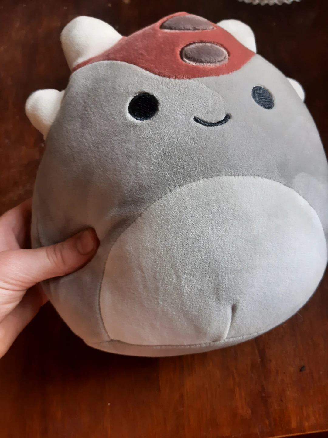 Plush toy mushroom character