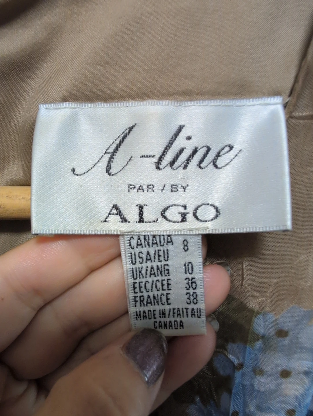 A-line by Algo Floral Maxi Dress Size 8 - photo 5