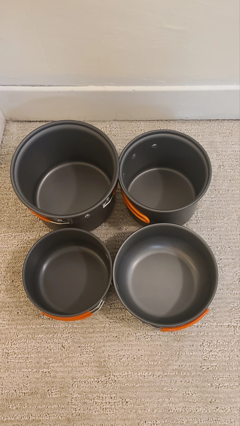*NEW Camping Pots / Cooking Set - Never Used - photo 4