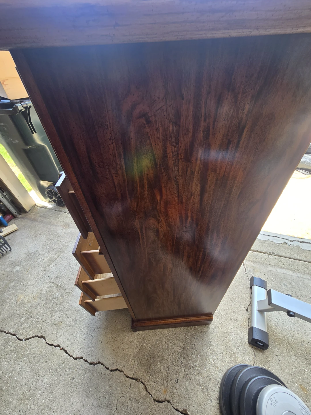 Vintage Lea Furniture 5-Drawer Solid Wood Bedroom Dresser - photo 5