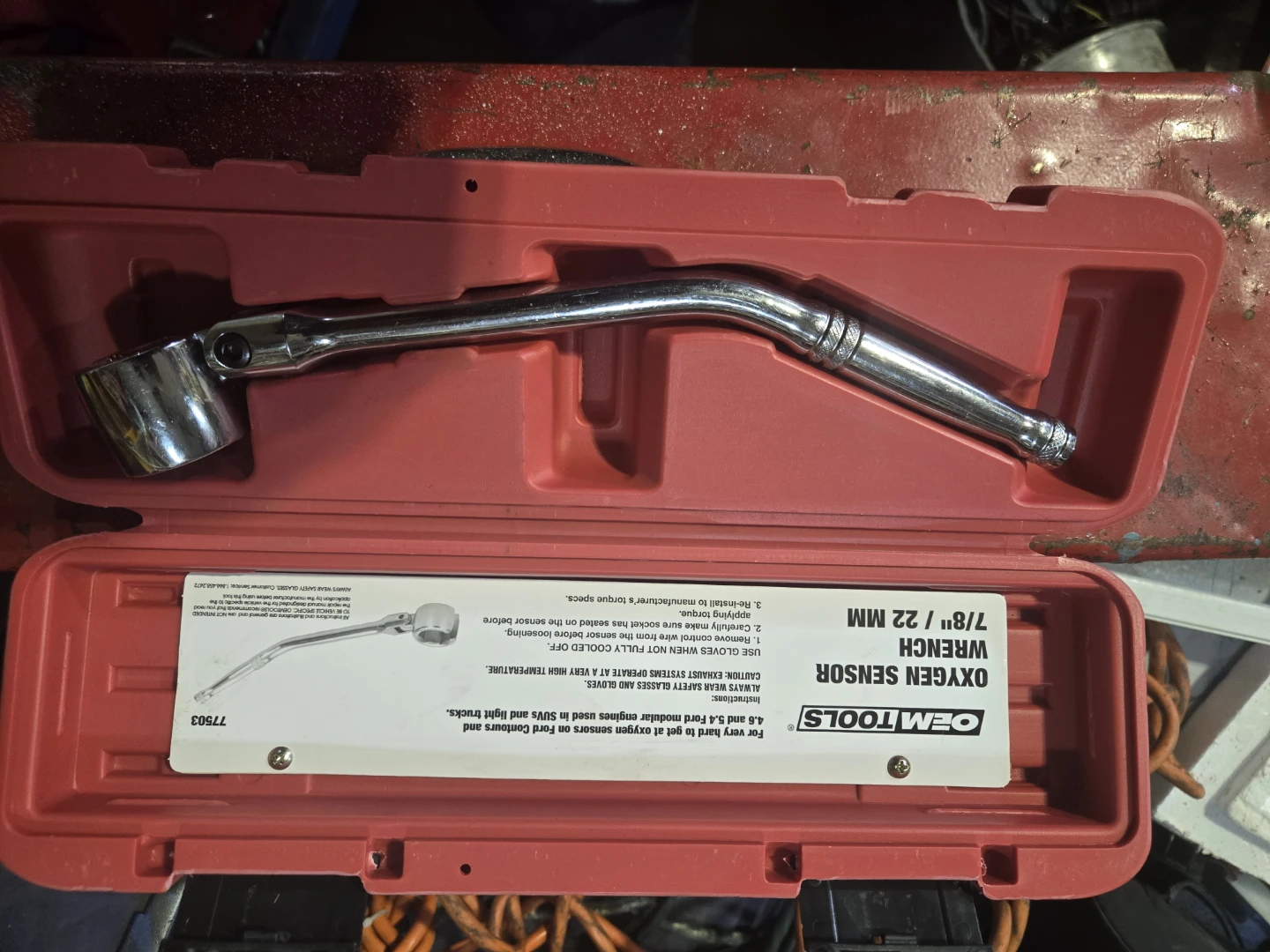 OEM TOOLS Oxygen Sensor Wrench 7/8" / 22mm - photo 2