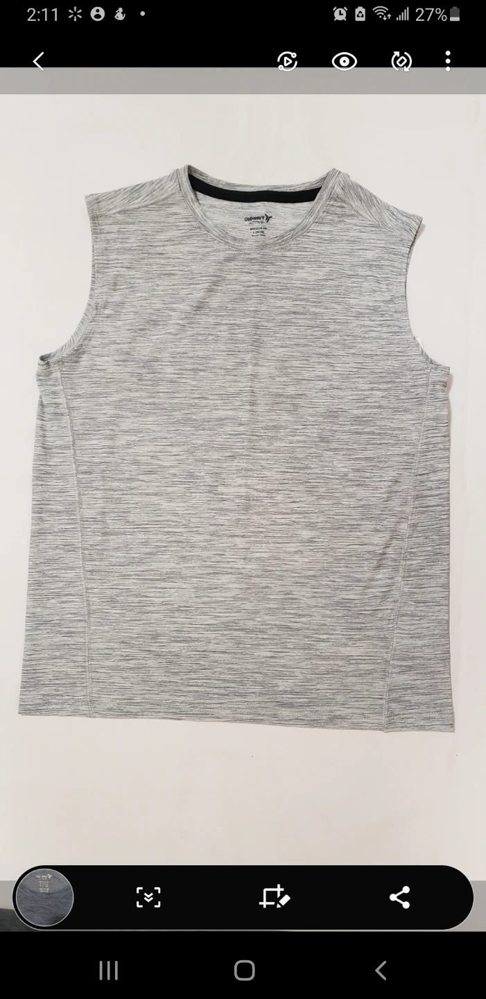 Brand new Old Navy Active Sleeveless Shirt L (10-12) - photo 2