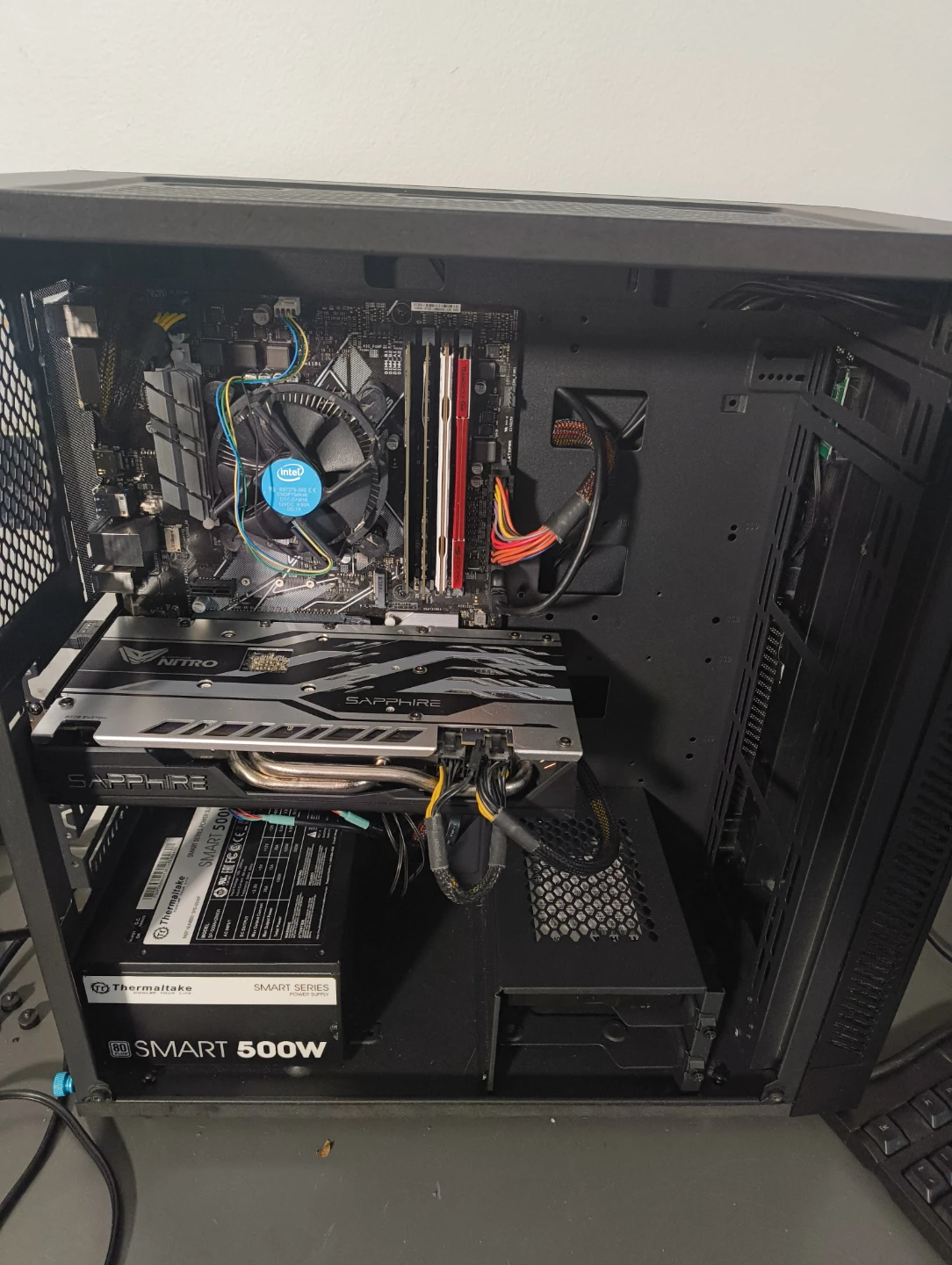 Gaming pc i3-8100 rx580 16gb 1tb - photo 2