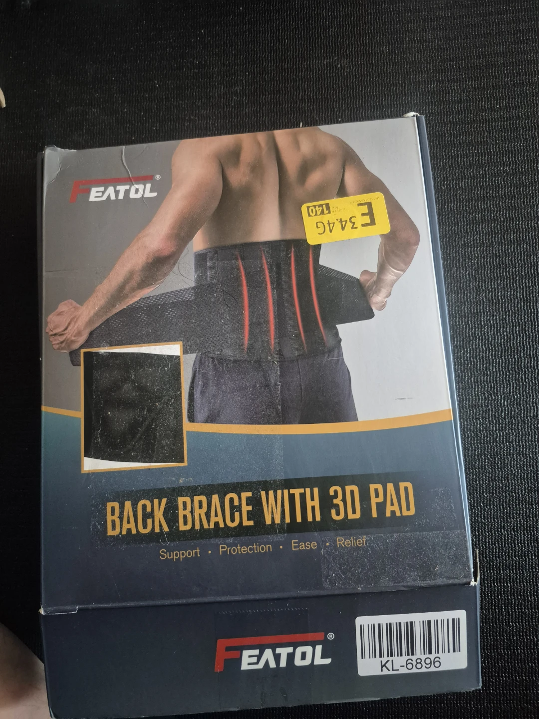 Plus Size Lower Back Brace 3XL