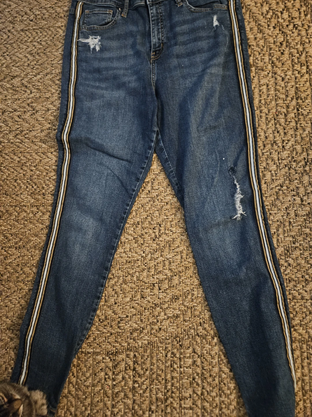 Wild Fable Women's Striped Jeans Size 8 - photo 3
