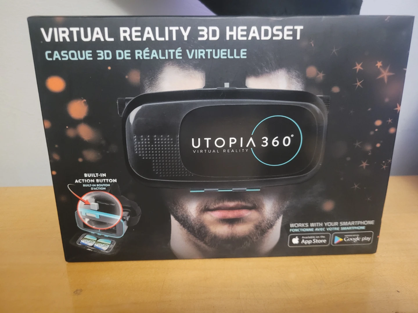 Utopia 360 Virtual Reality 3D Headset