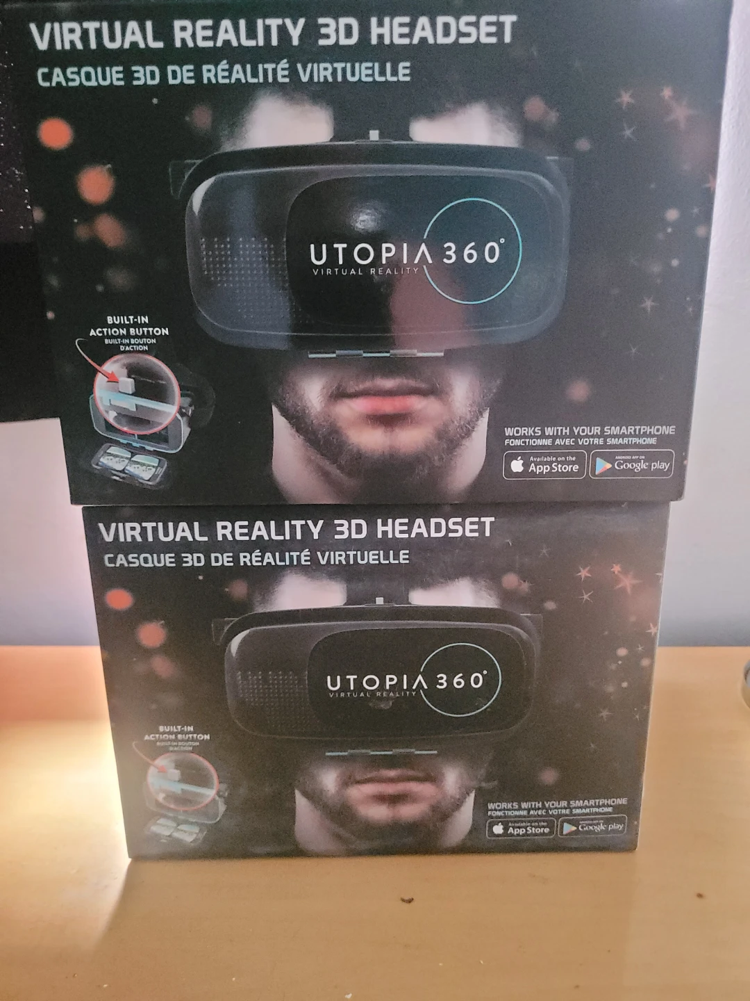 Utopia 360 Virtual Reality 3D Headset - photo 2