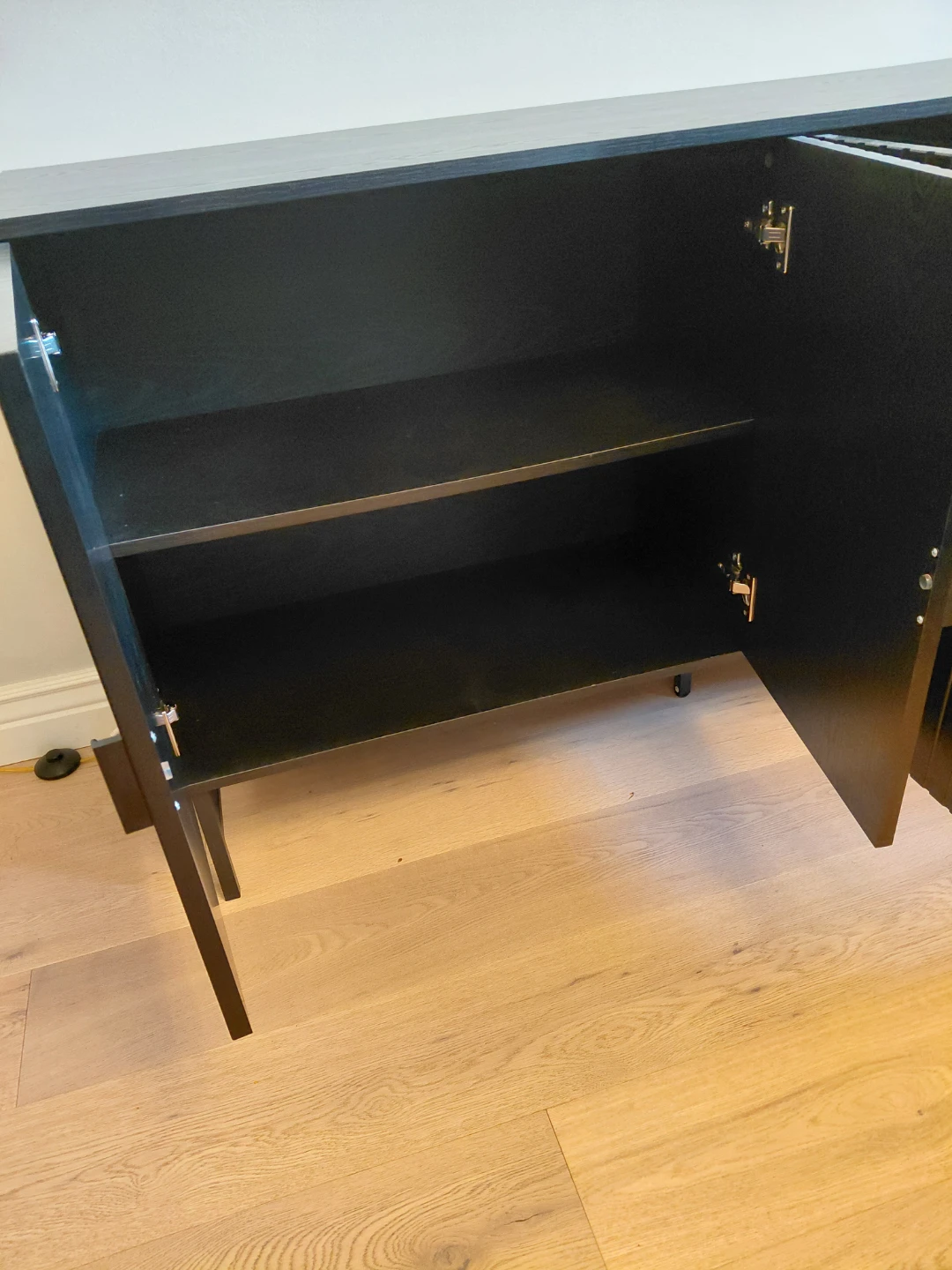 Structube Black Sideboard Cabinet - photo 2