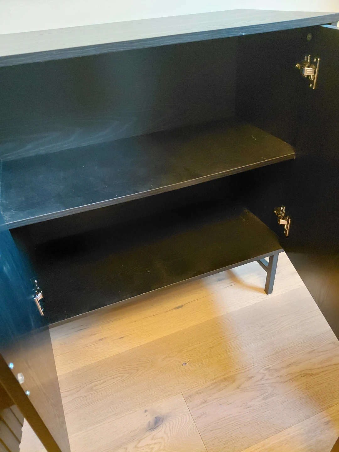 Structube Black Sideboard Cabinet - photo 3