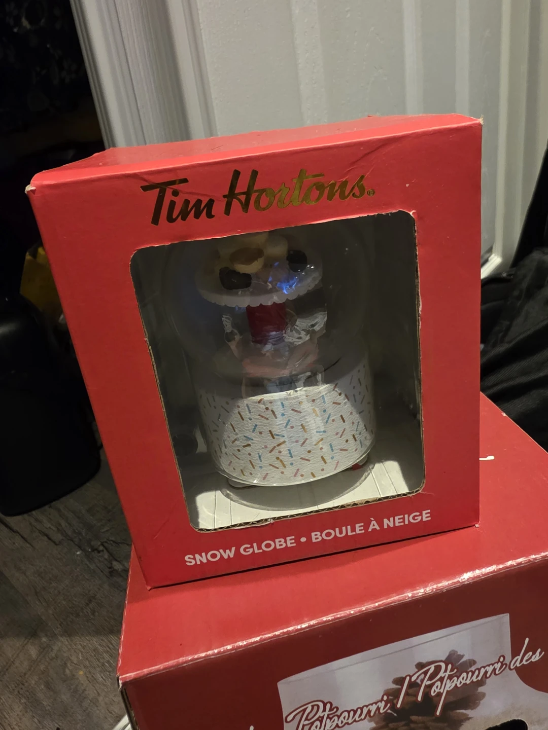 Tim Hortons Snow Globe