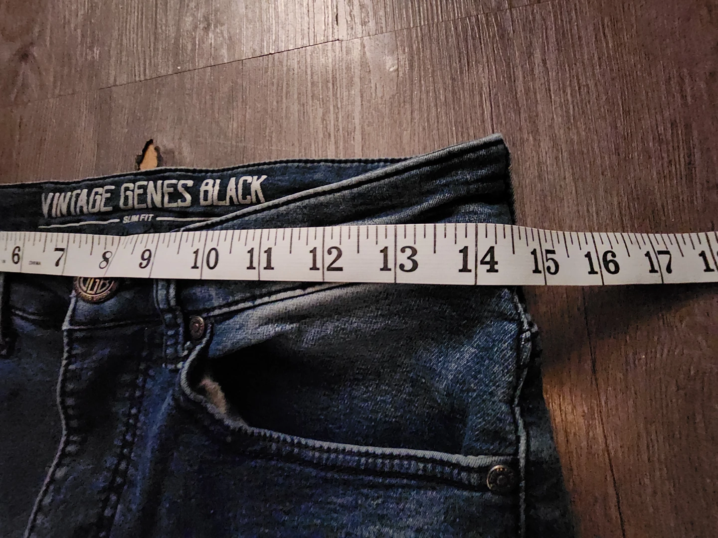 Vintage Genes Black Slim Fit Jeans - photo 3