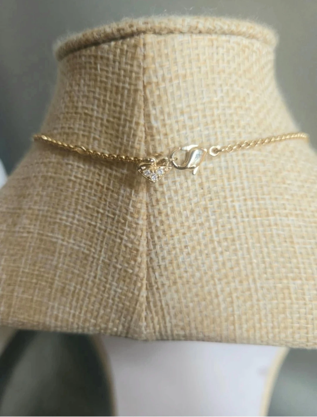 Necklace – Gold-Tone & Rhinestone Embellished - photo 3