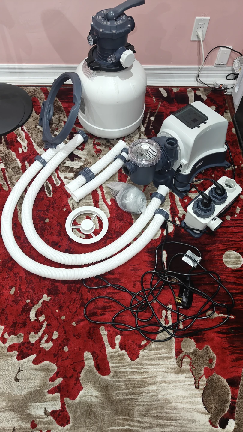 INTEX Krystal Clear Sand Filter Pump & Saltwater System - photo 2