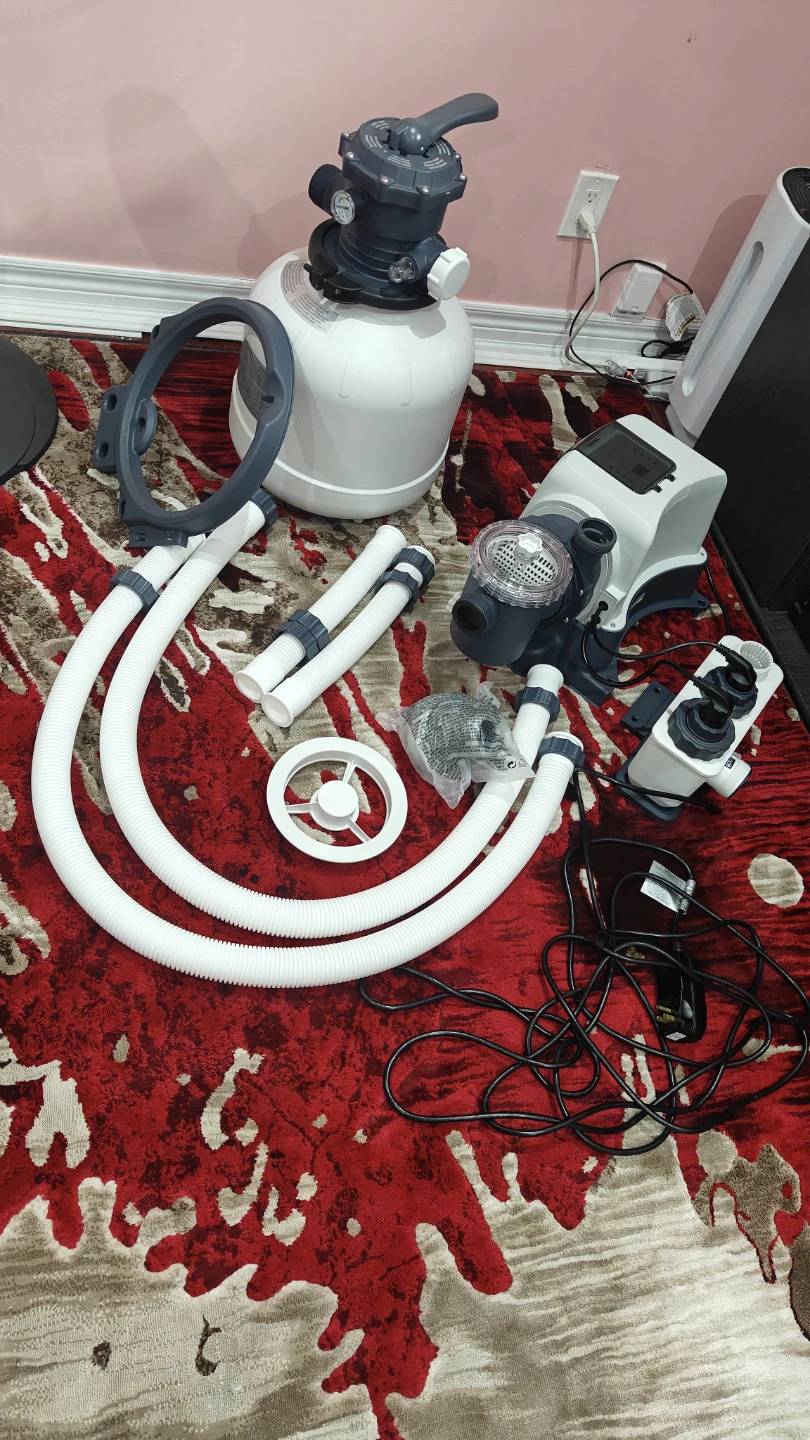 INTEX Krystal Clear Sand Filter Pump & Saltwater System - photo 5